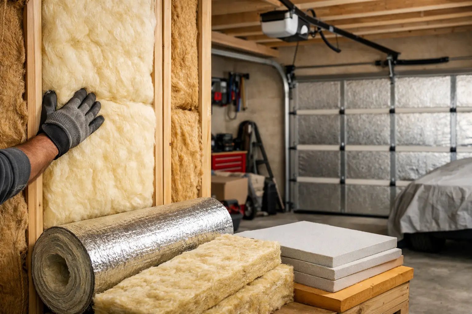 Cum alegi izolația pentru garajul tău - Isoflect Insulation