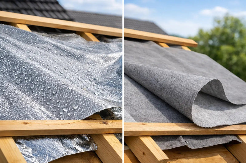 Folie anticondens versus membrană de difuzie - Isoflect Insulation