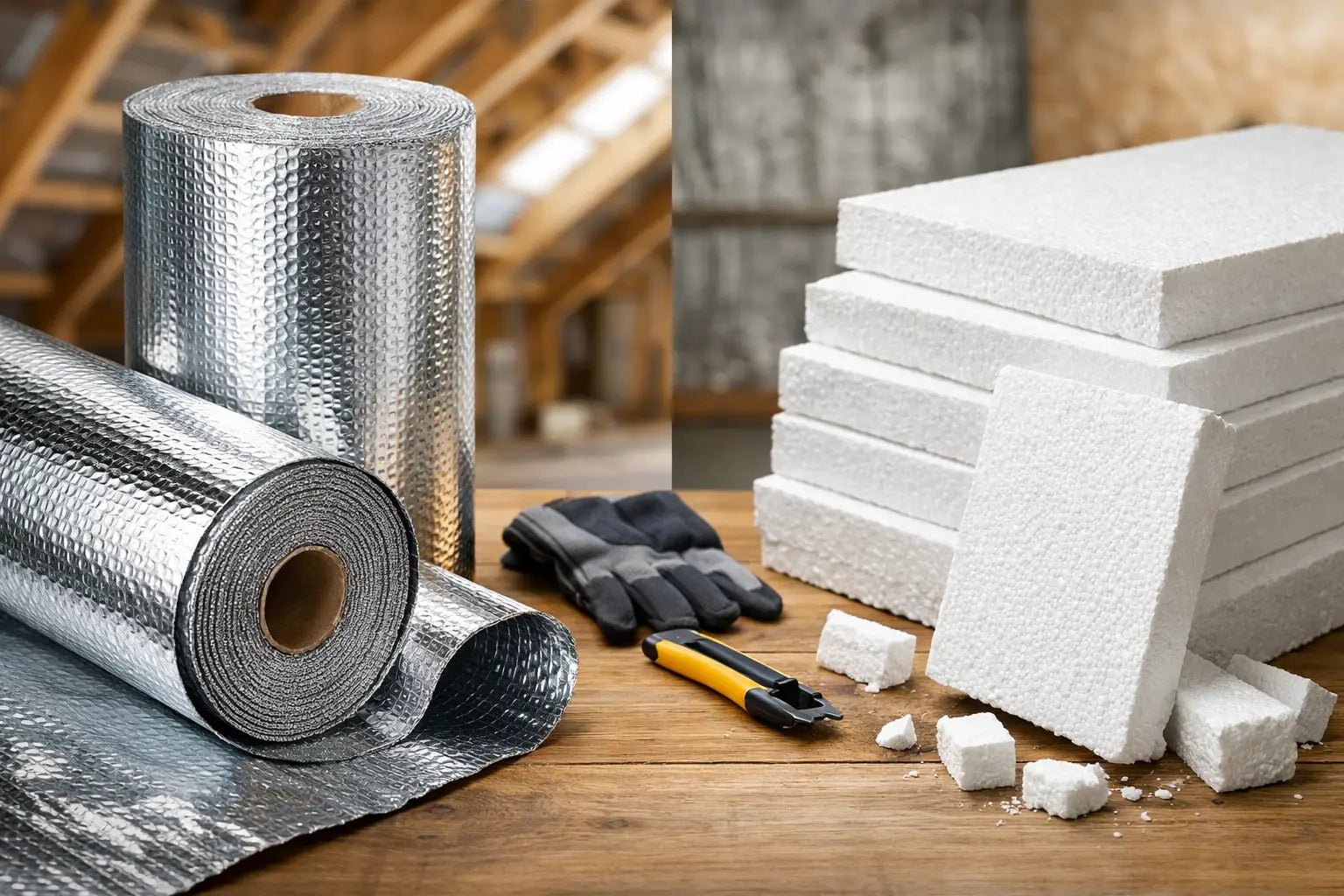 Izolație reflectivă versus polistiren - ce alegi? - Isoflect Insulation
