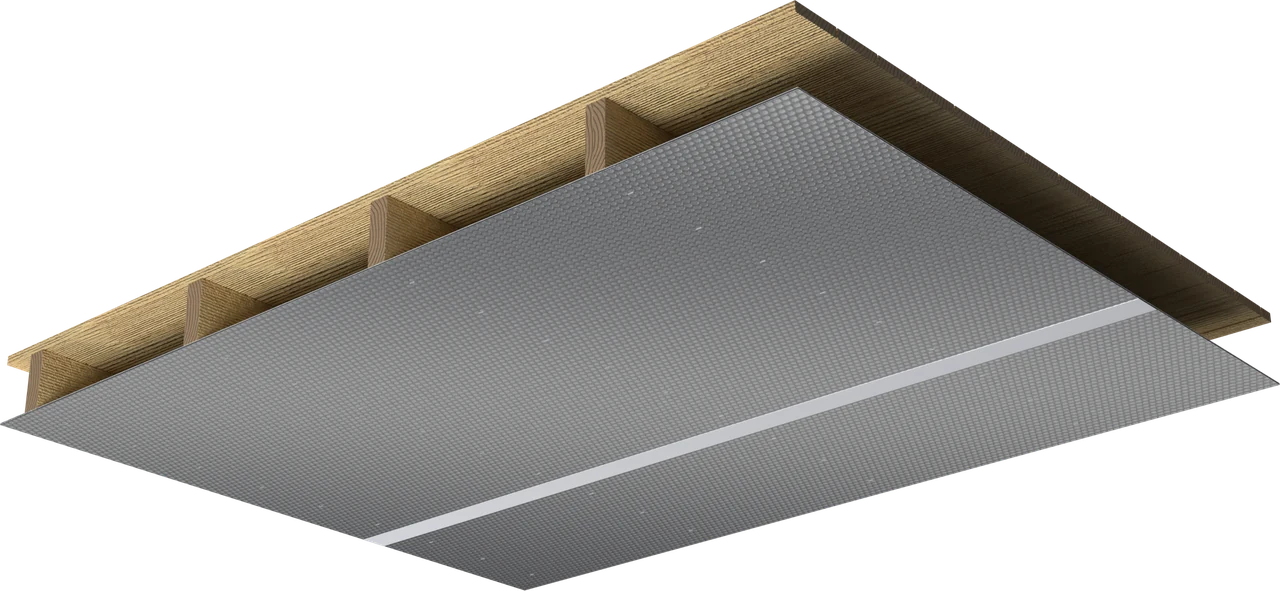 Simple insulation, attic roof structure